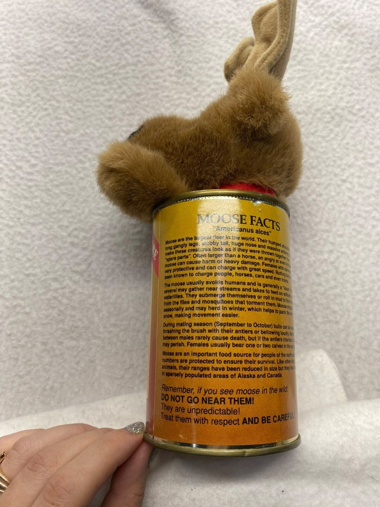 Novelty canned moose #5496