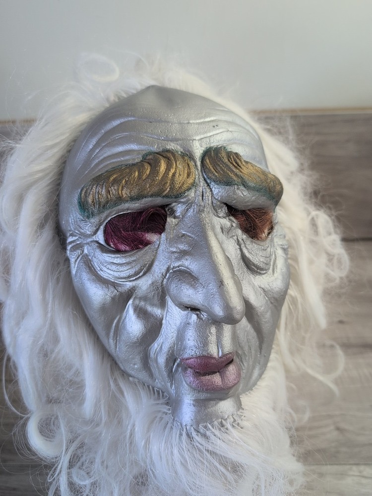 Cesar silver father time mask