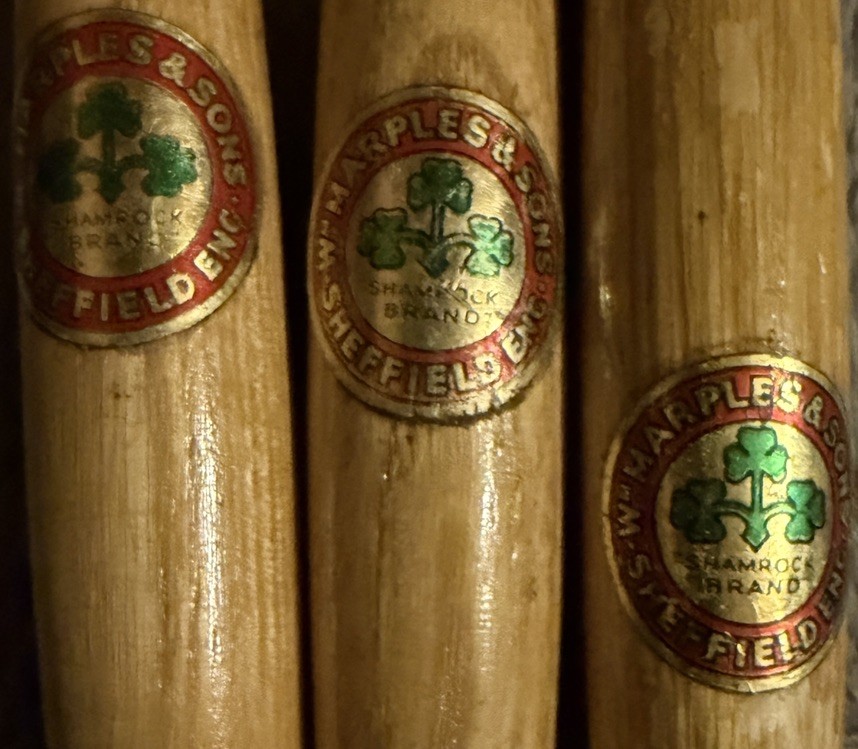 3 Marples Shamrock Chisels