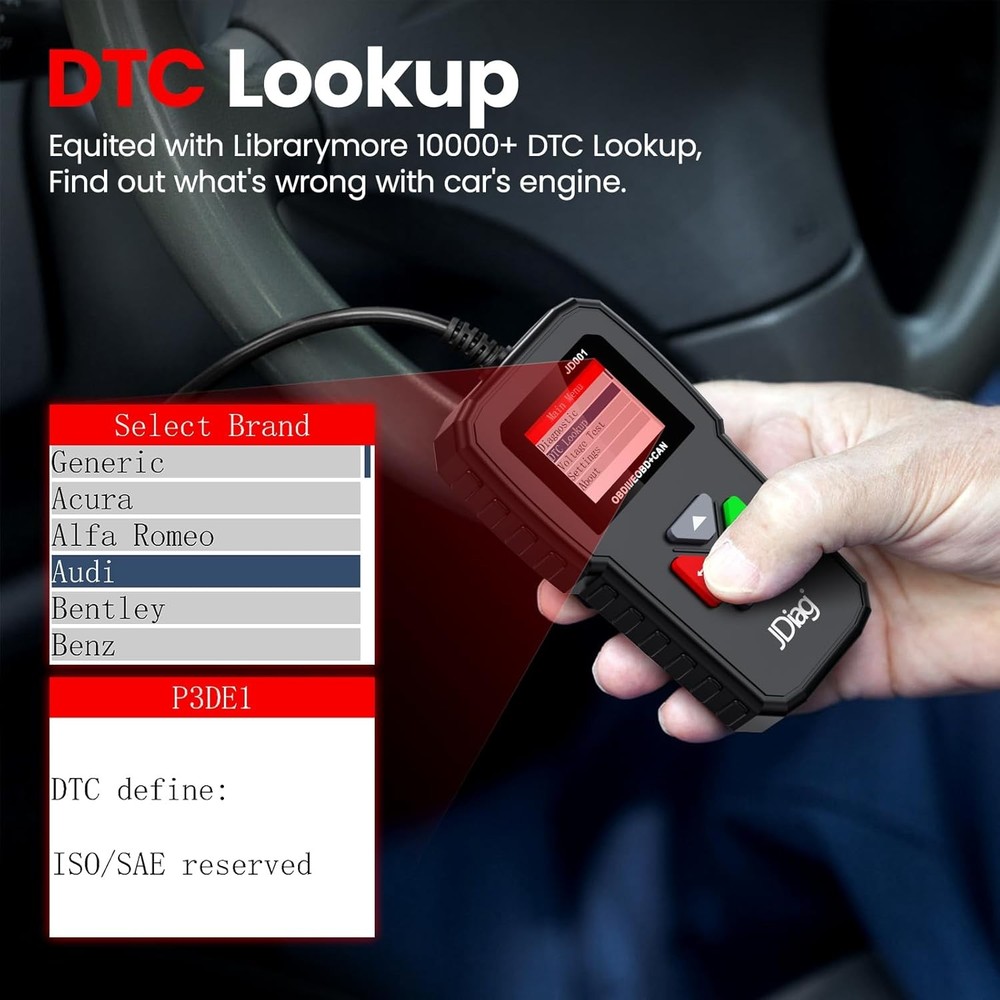 OBD2 Scanner Code Reader Diagnostic Tool For 15-20 Ford F-150 Edge Mustang