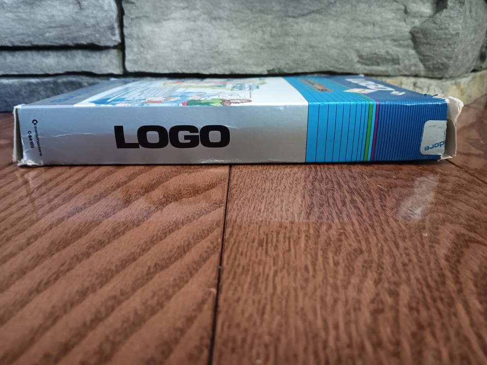 Commodre 64 LOGO Language For Learning Tested/Works Box Damage