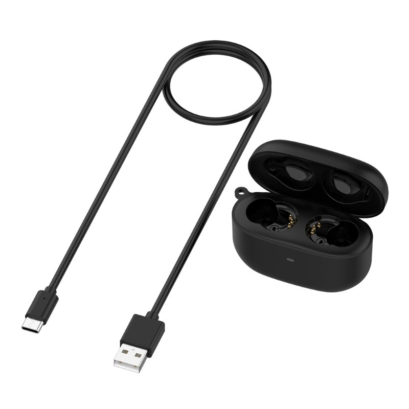 Protective Charging Case With LED Status Light For In Ear Device Earbuds Storage
