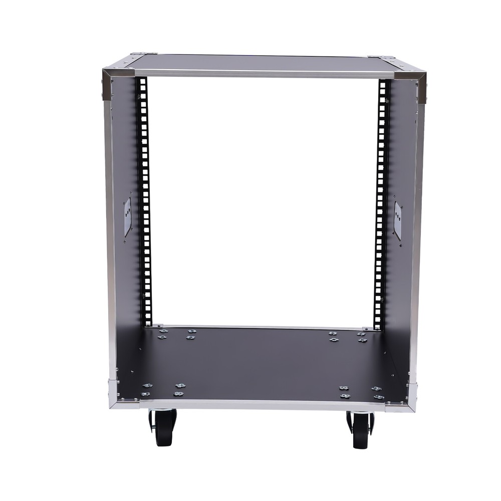 12U Rolling Network Server Data Cabinet Rack Equipment Rack Cabinet - 21" Deep