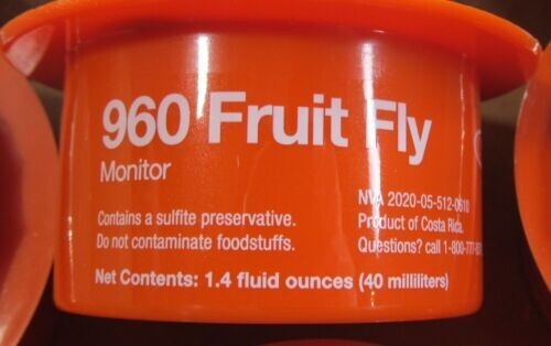 Vector 960 Fruit Fly trap, 12 traps/monitors by BASF
