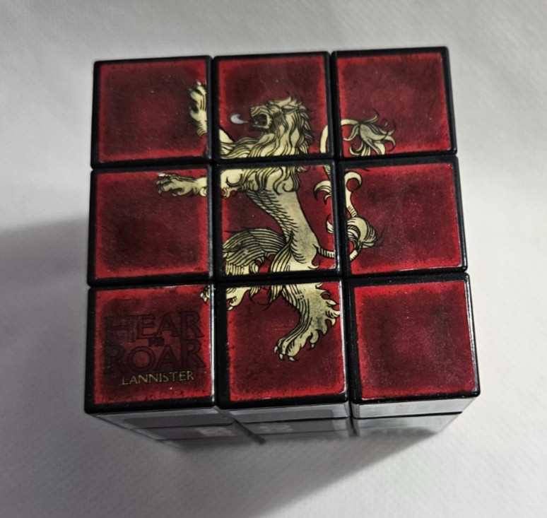 HBO Game of Thrones Rubix Cube NEW