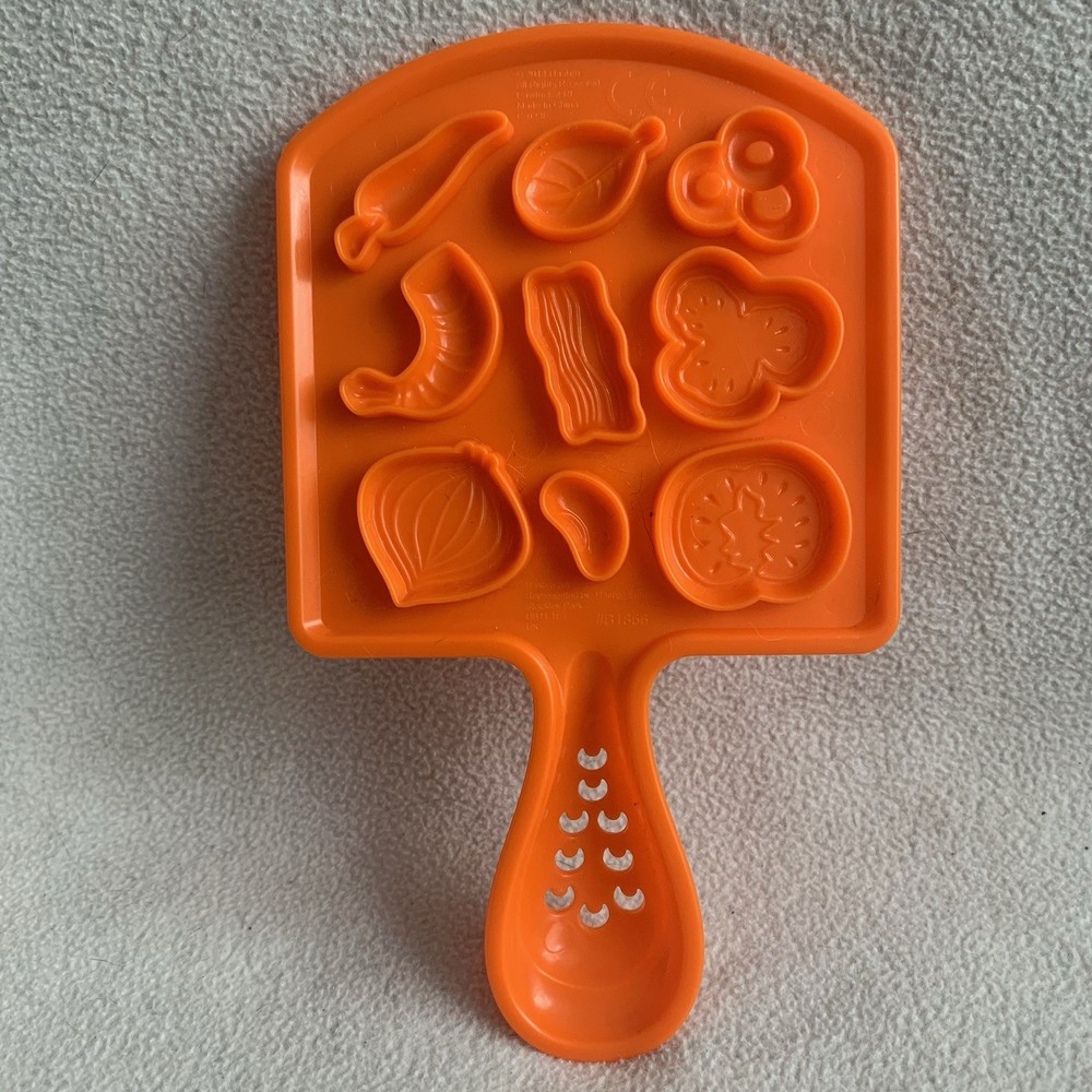 Play-Doh Pizza Maker Mold Tools Pan Paddle Box Accessories