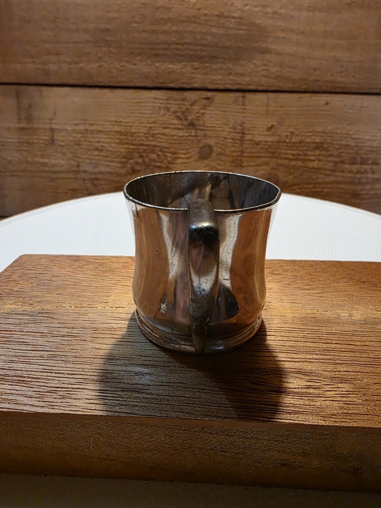 Vintage Forbes Small Silver Cup With Handle S.P. Co.
