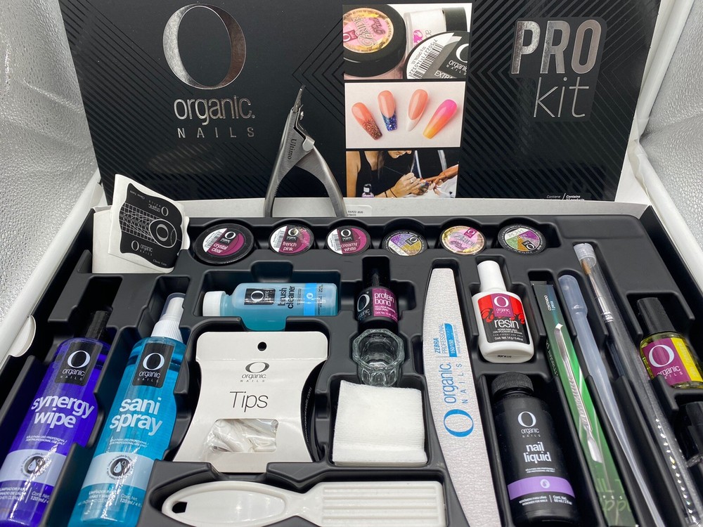 kit  organic nails Basico GRATIS CORTATIP ULTIMO