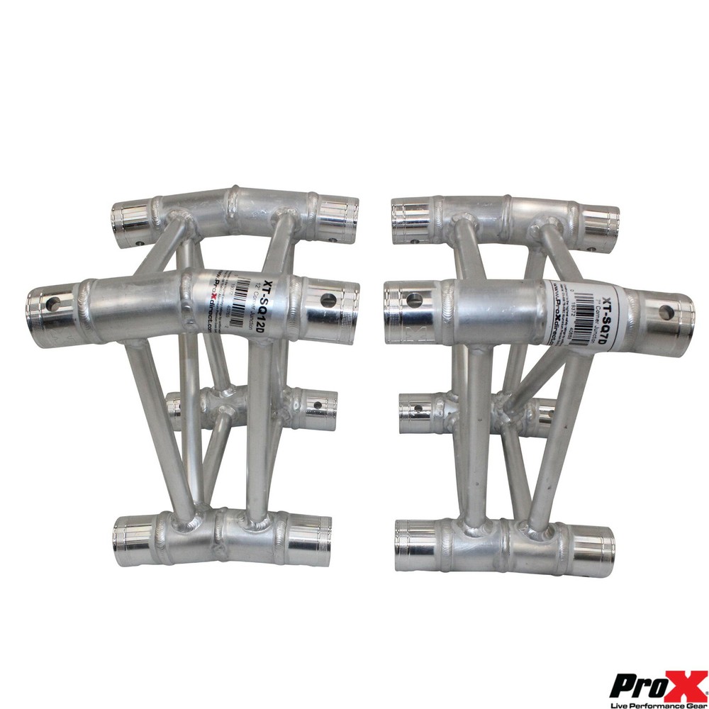 ProX XT-SQ7D 7.5 Degree Square Truss Two Way, Fixed Angle, Corner Connector 1Pc.