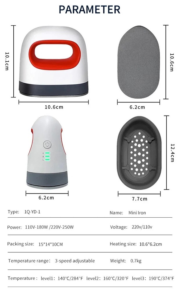 Mini Heat Press Machine,Portable Iron Press for Heating Transfer Vinyl Projects