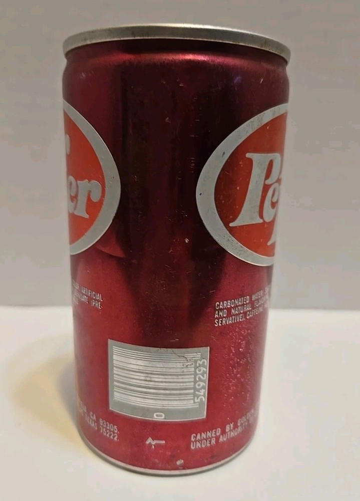 Vintage Dr. Pepper Can.