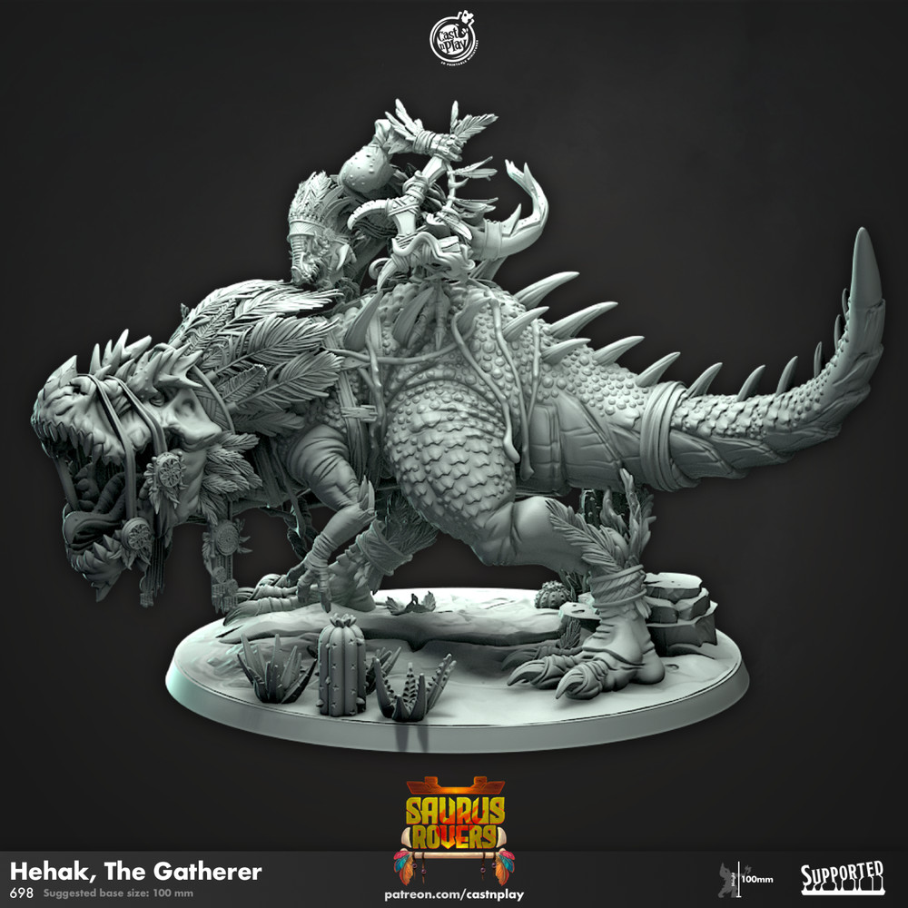 Saurus Hehak the Gatherer | CastnPlay |