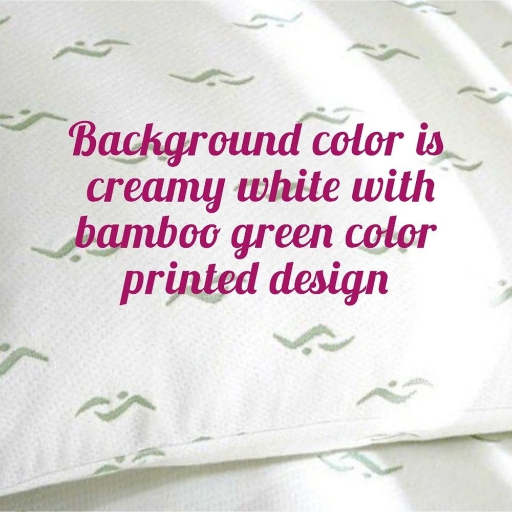 Twin Size Waterproof Bamboo Mattress Protector With Pillowcase Protector Set