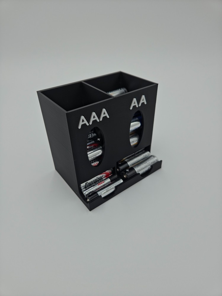 Battery Storage Dispenser  Case  Holder  Box  Organizer AA - AAA