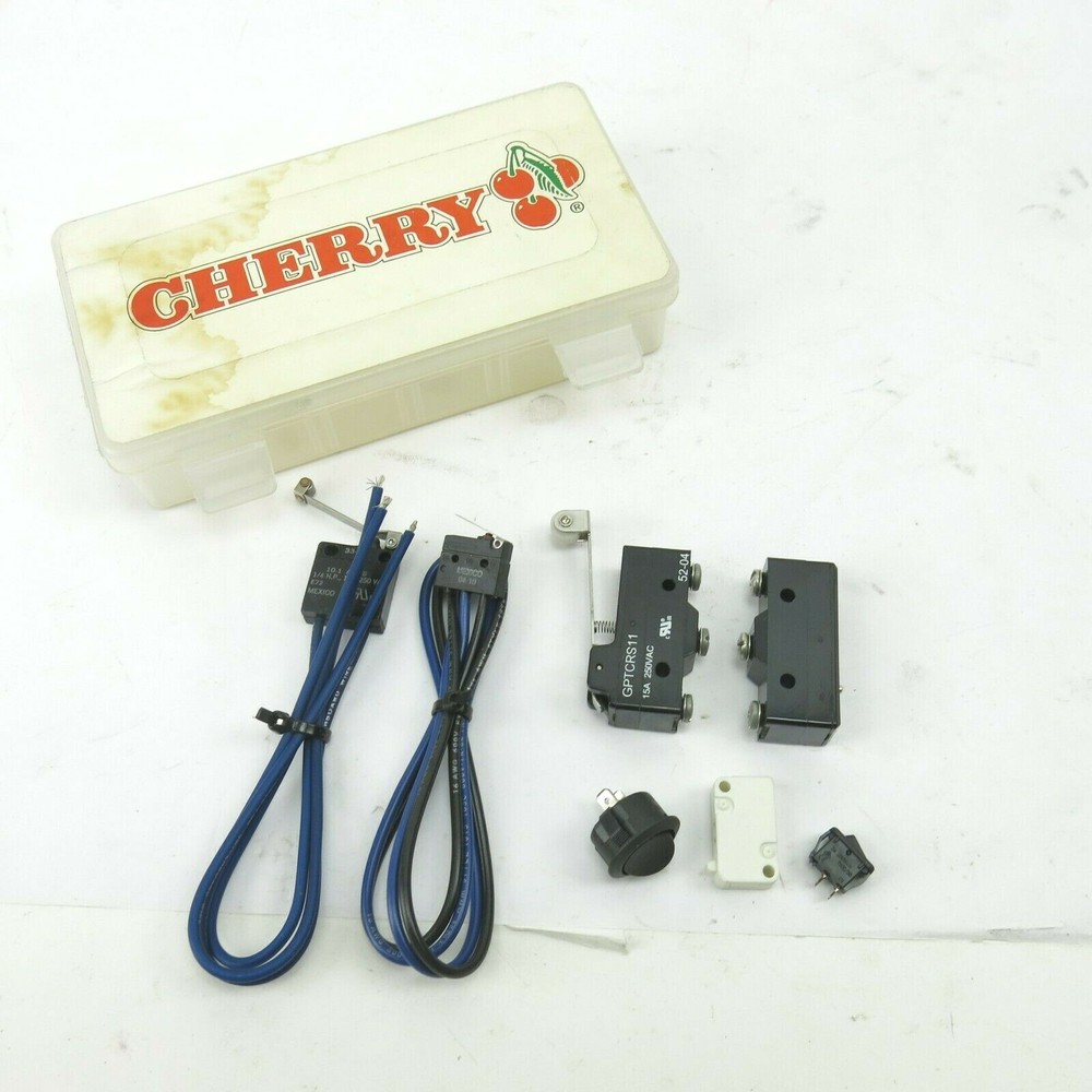 Cherry Microswitch Kit GPTCRS11 33-01 Cables, Adapters - NOS