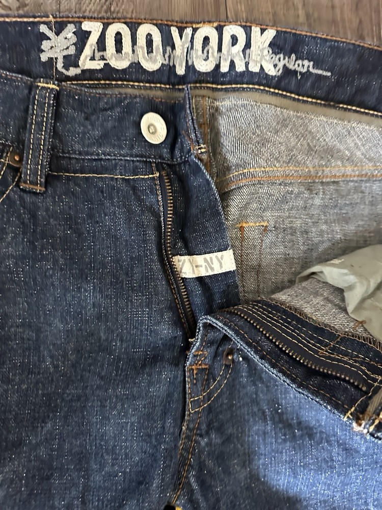 ZOO YORK Raw Denim Jeans – New 34