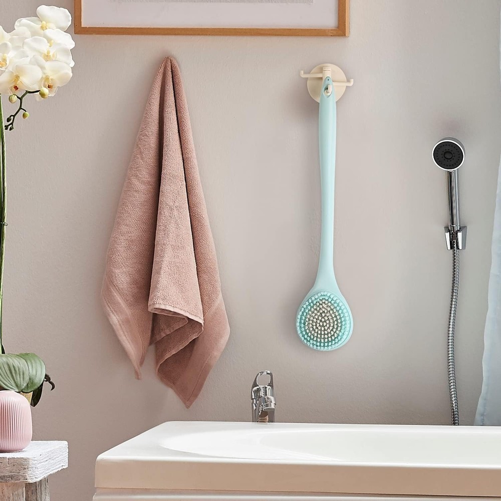 Relaxing Exfoliating Back Scrubber with Long Handle - Improve Blood Circulation