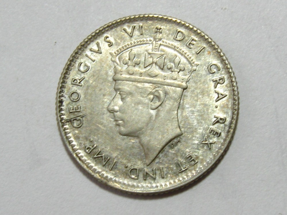 1945-C Newfoundland 5 Cents - #6357-49