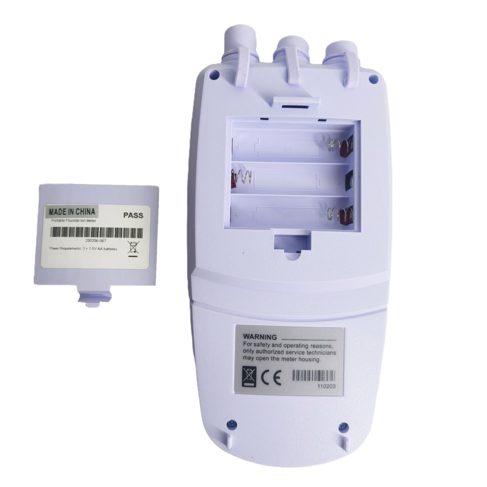 Fluoride Ion Meters with Calibration Solution Automatic Temperature Compensation