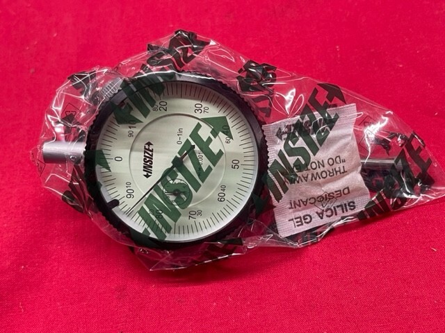 INSIZE 2307-1 Dial Indicator, 0-1"