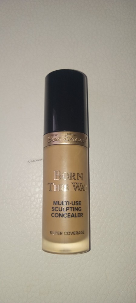 TOO FACED ~ BORN THIS WAY SUPER COVERAGE CONCEALER ~ LATTE ~ 0.45 OZ NWOB