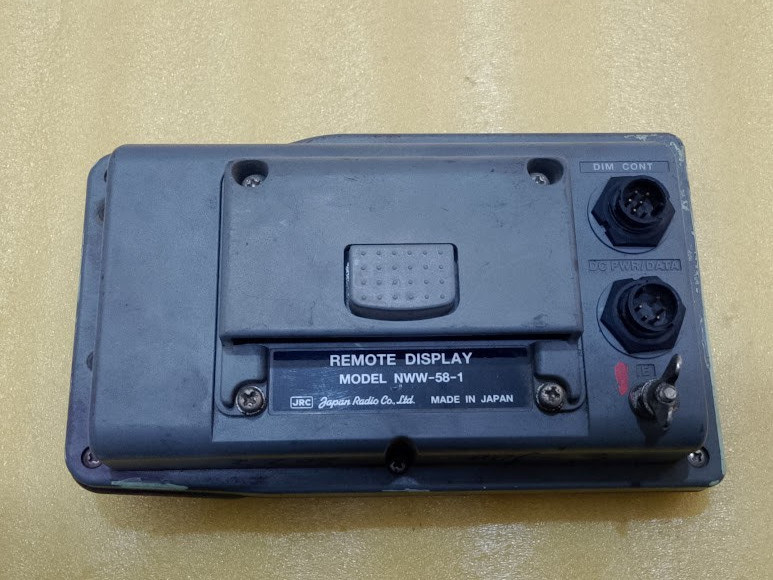 JRC NWW-58 Remote Display AsIs Basis