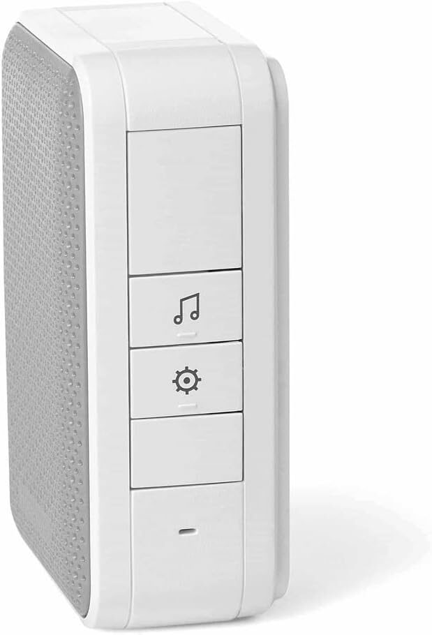 Portable Wireless Doorbell with Push Button & Chimes