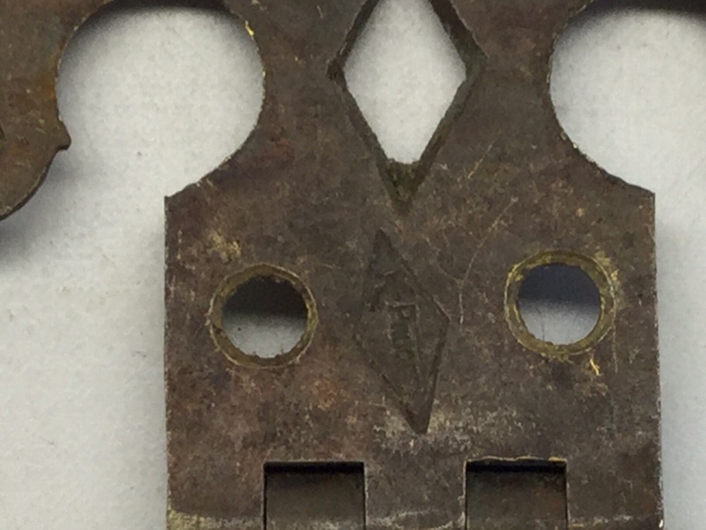 Antique Two Piece Brass Hinge Lot