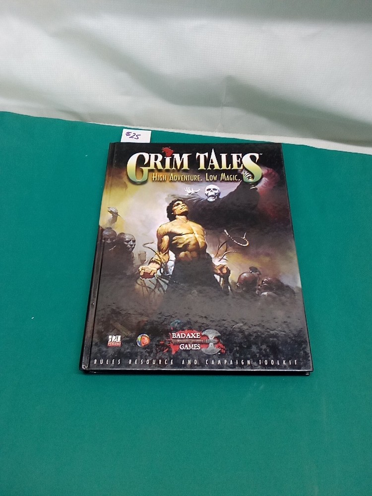 Dungeons And Dragons Grim Tails High Adventure Low Magic D20 Rpg Book