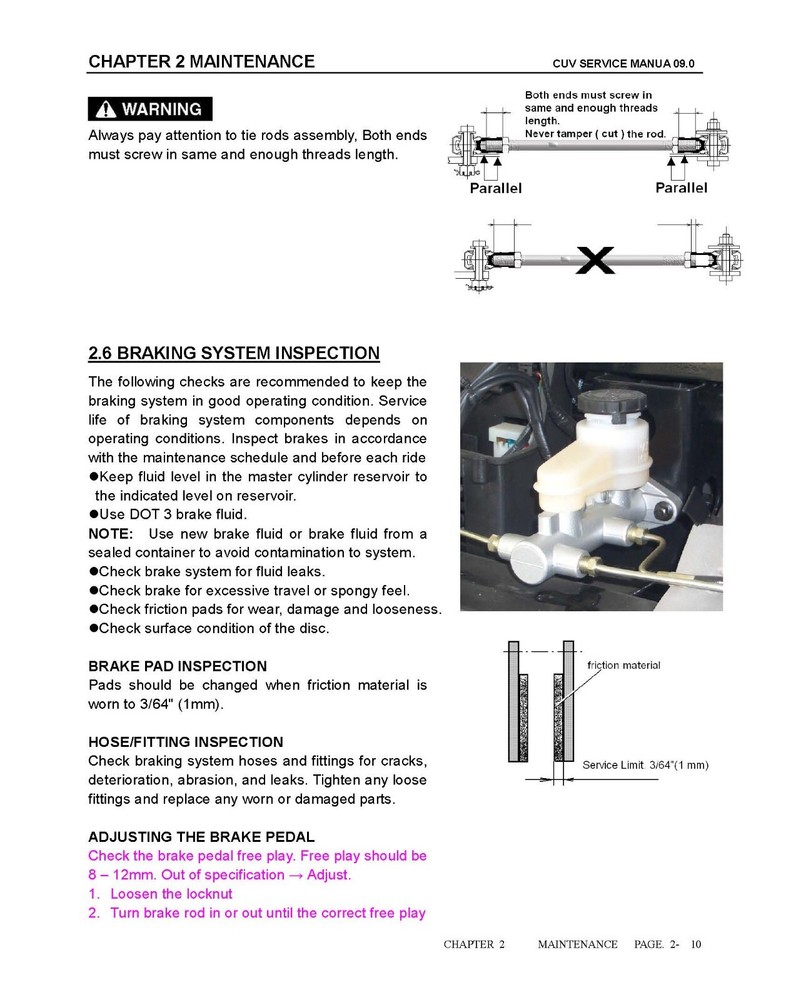 400 Side By Side Technical Workshop Service Manual Linhai LH400CUV-2