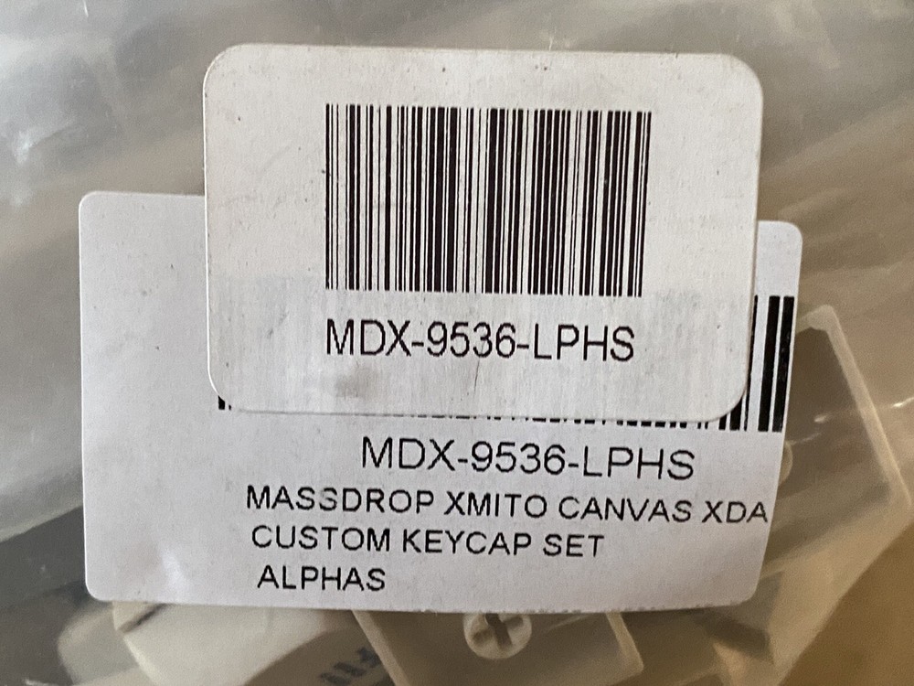 Drop + Mito XDA Canvas Keycap Alphas