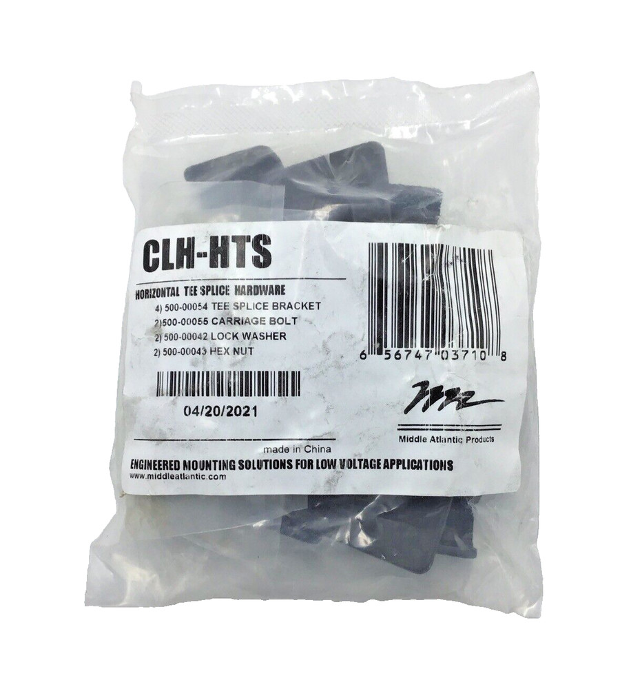Middle Atlantic CLH-HTS Horizontal Tee Splice Hardware Kit