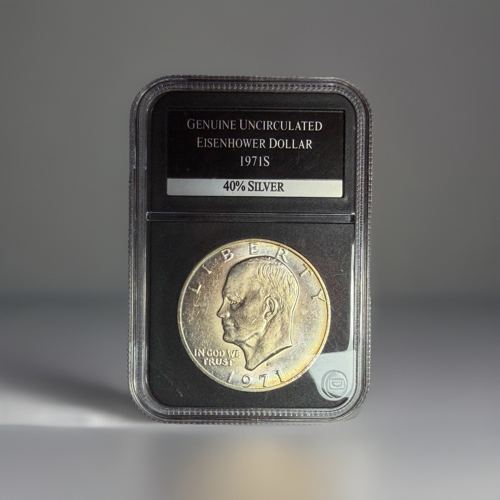 1971-S Eisenhower Ike Silver Dollar