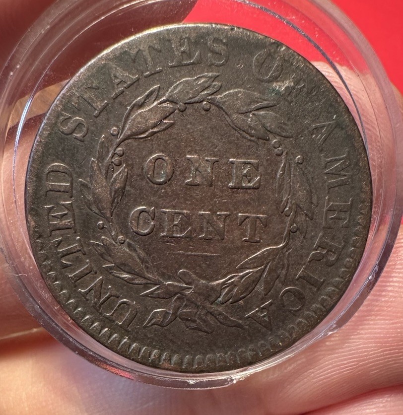 1820/19 Coronet Head Large Cent