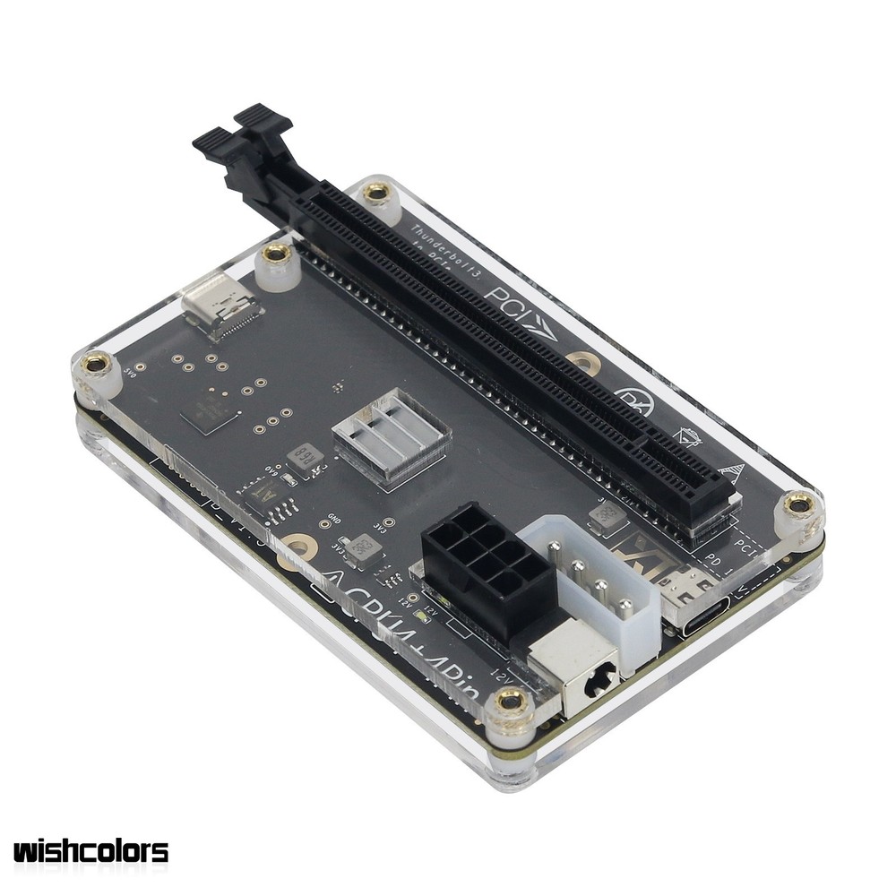 External Graphics Card Dock External GPU Dock+60cm Cable for Thunderbolt 4 3