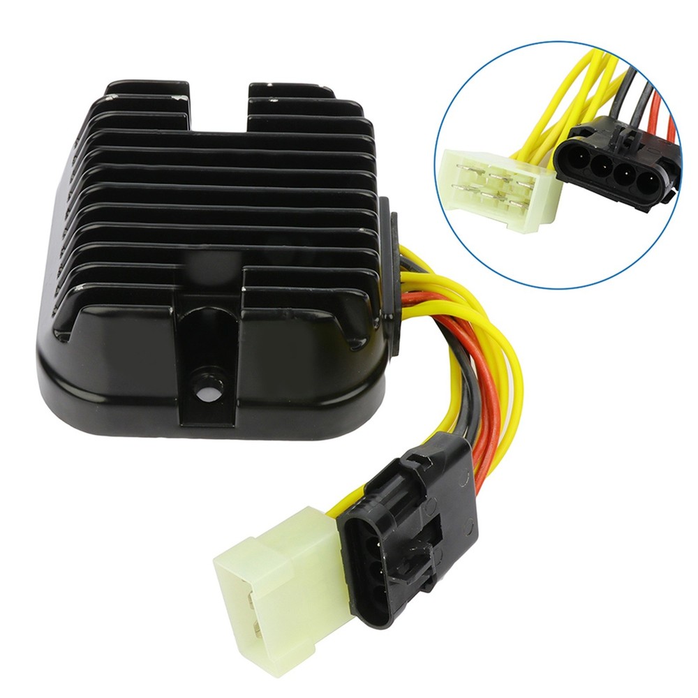 1*Black Voltage Regulator Rectifier Fits POLARIS FRONTIER TOURING 2003 2004 2005