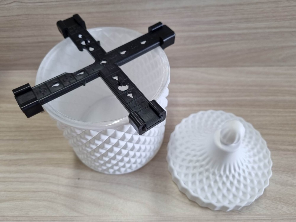 Universal Wick Holders - Adjustable Centering Device for Candle Makers - 10 pack