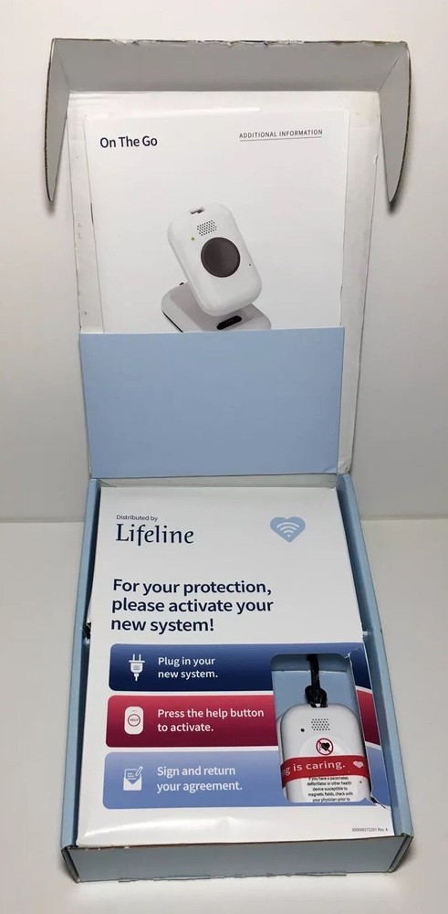 LIFELINE On-The-Go Personal Emergency 911 Response Mobile Button