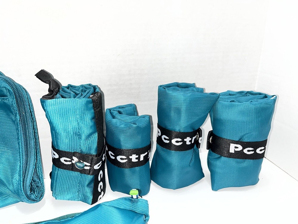 PCCTRYOO Travel Bags Organizer 6 Pieces Polyester Green