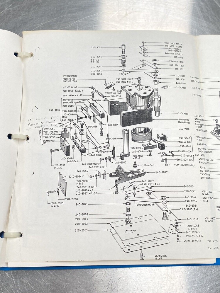 Precisa Electronic Balance 200C 2000D1- Manual / Users Guide / Instructions Book