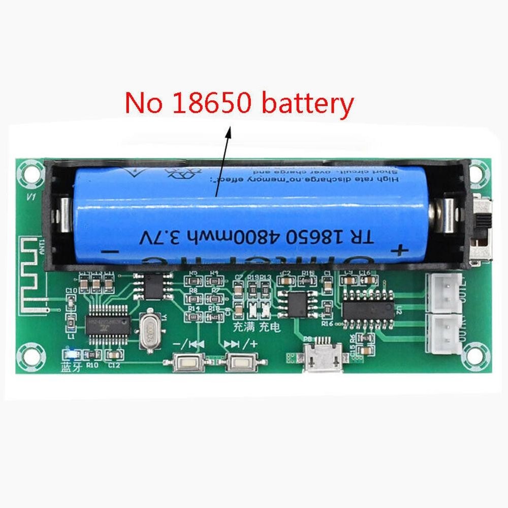 PAM8403 Digital Amplifier Board Bluetooth 5.0 Audio Module 2 Channel 2*3W DIY
