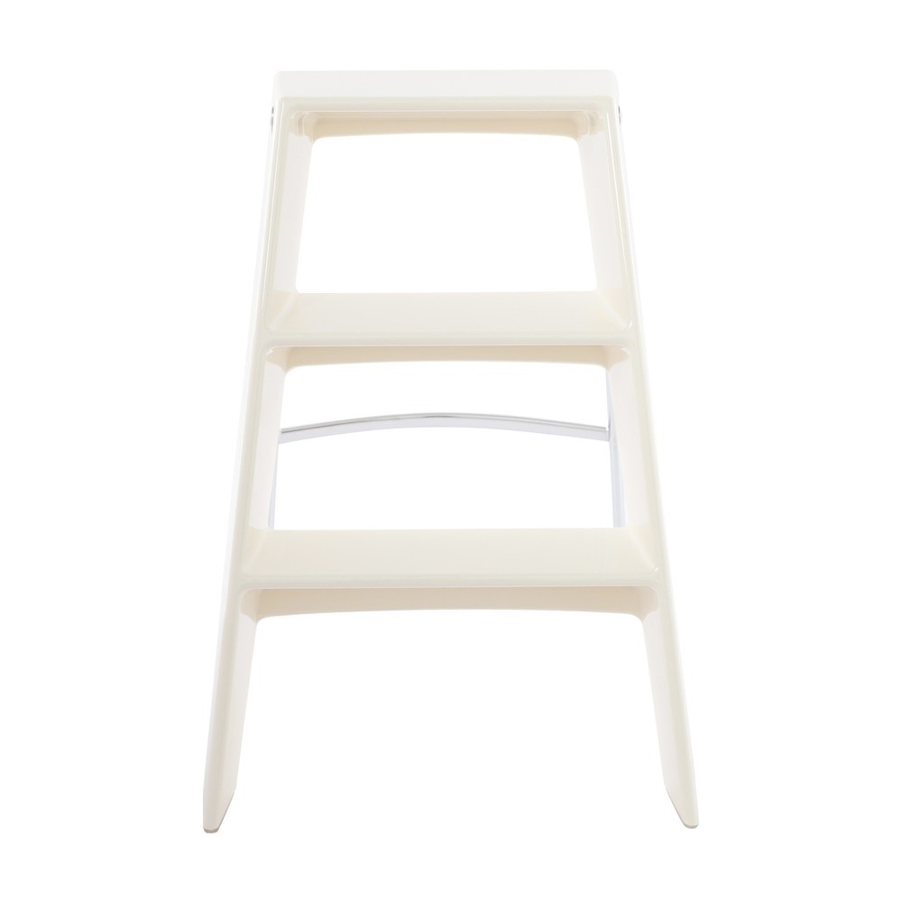 Portable Folding 3-step Step Stool With Anti-slip Features 220.46 Lbs Capacity