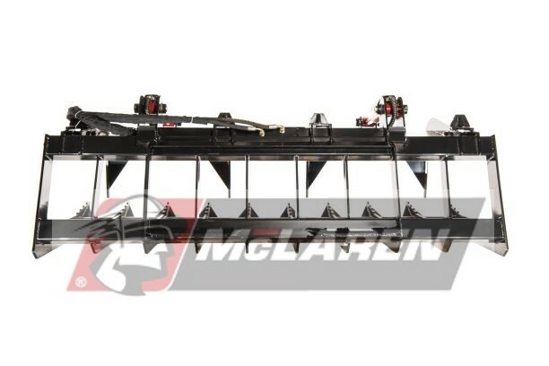 McLaren Root Grapple Bucket Heavy Duty Track Loader 66" Attachment for Case