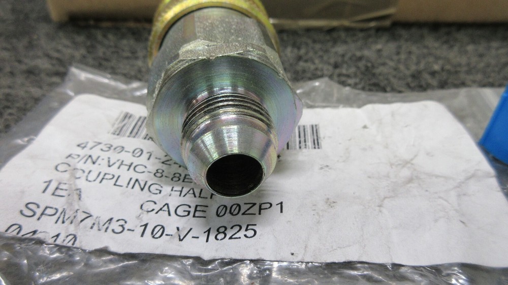 Snap-Tite Hydraulic Hose Fitting Quick Disconnect Half Coupling 1/2" 3/4" VHC-8