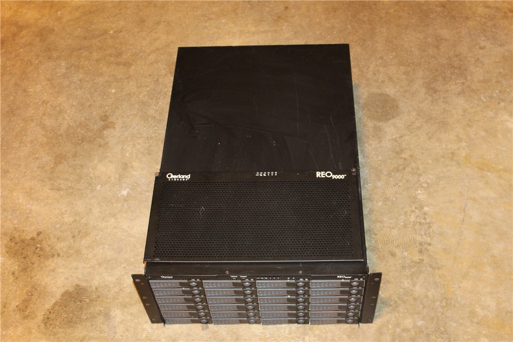 OVERLAND REO 9000 24 Bay Disk Storage Array Based Backup Server No HDD