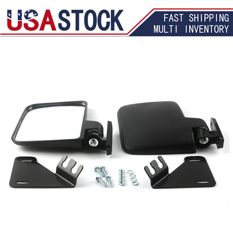 For Polaris General 1000 XP & Crew Side View Mirrors Folding 2016+ Models