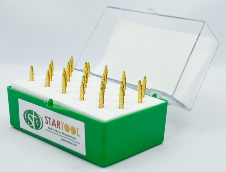 Startool 3/32" Cone (Large) Gold Under Nail Cleaner *( 4 Pieces )