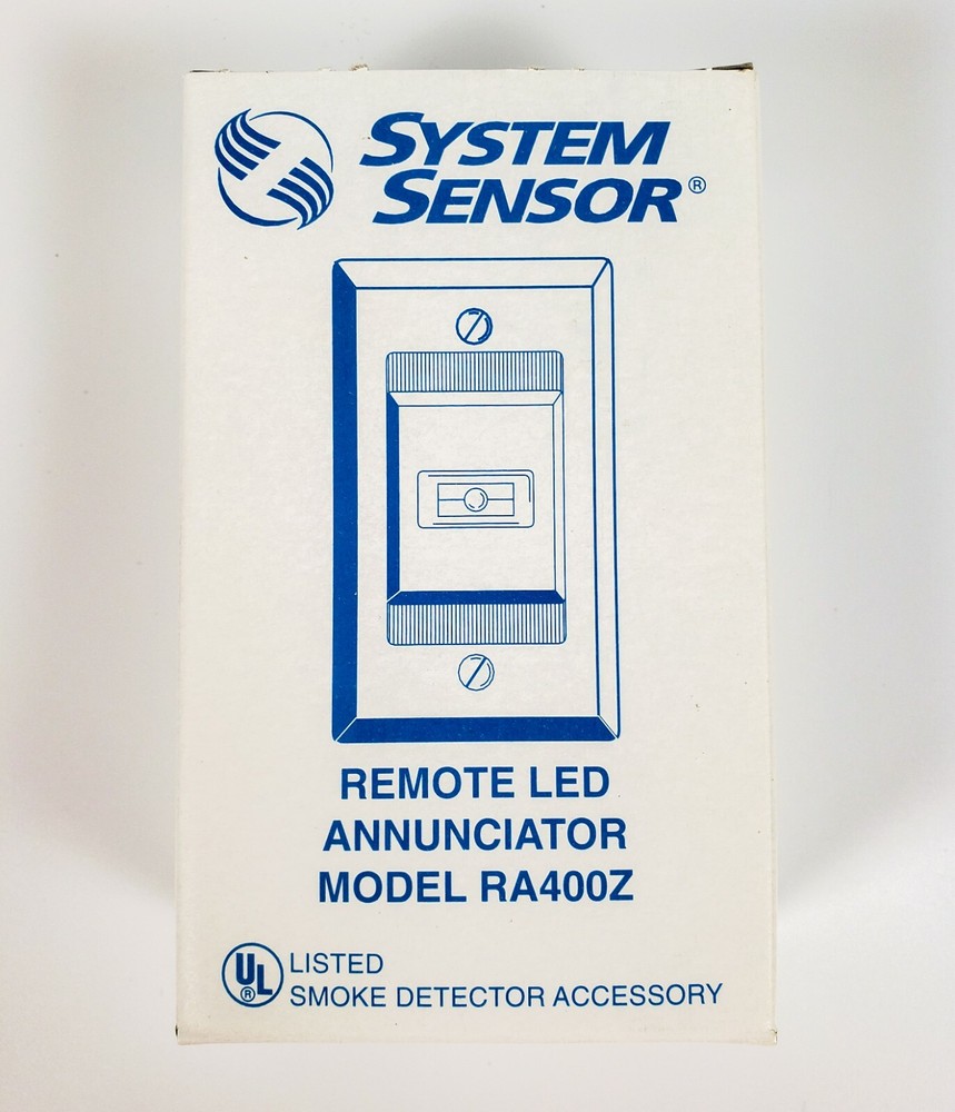 System Sensor RA400Z REMOTE LED ANNUNCIATOR - NEW in original package