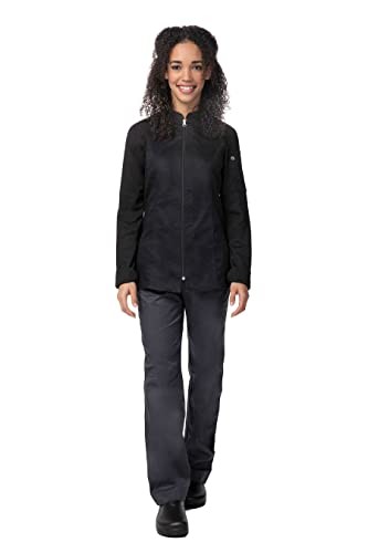 Women's Nepal Chef Coat X-Small Black