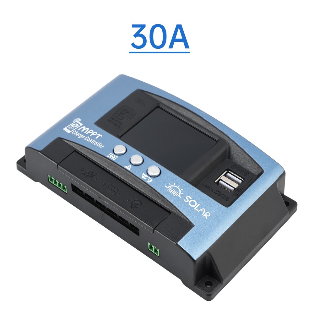 30A MPPT Solar Controller Serial Port MPPT Solar Controller Bluetooth 12V~60V